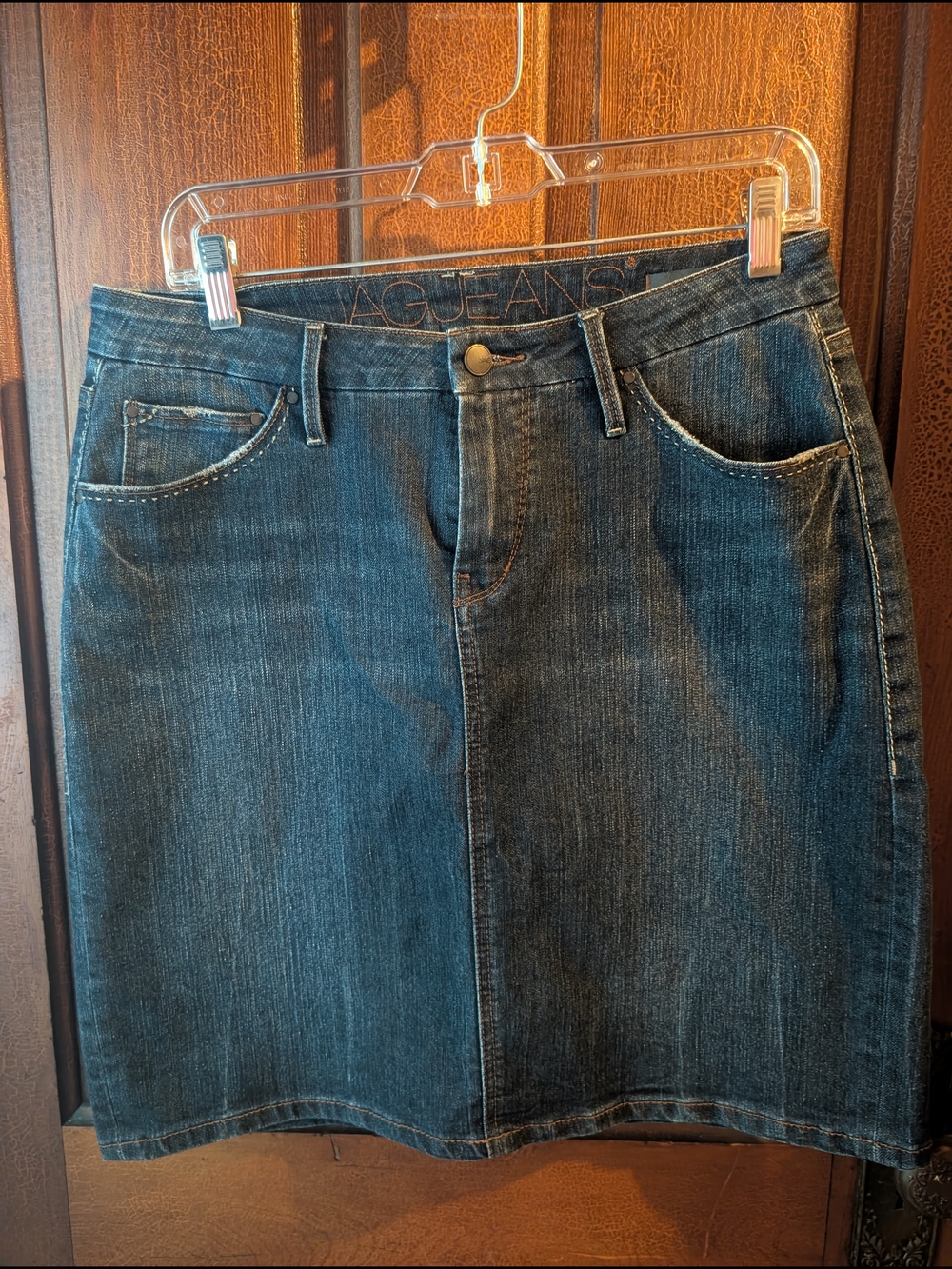 Vintage Jag Jeans Jean Skirt EUC size 10